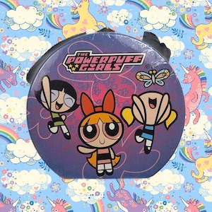 Powerpuff Girls Accessoire Tasche / Blechtasche / Riementasche / Sammelstück Cartoon Network / CN / Makeup / Lunch box / Power Puff / Travel Giftco