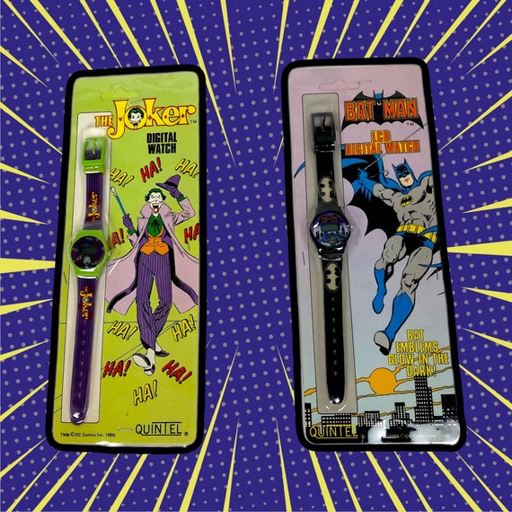 1989 バットマン & ジョーカー 腕時計 90年代 おもちゃ / 1990年代