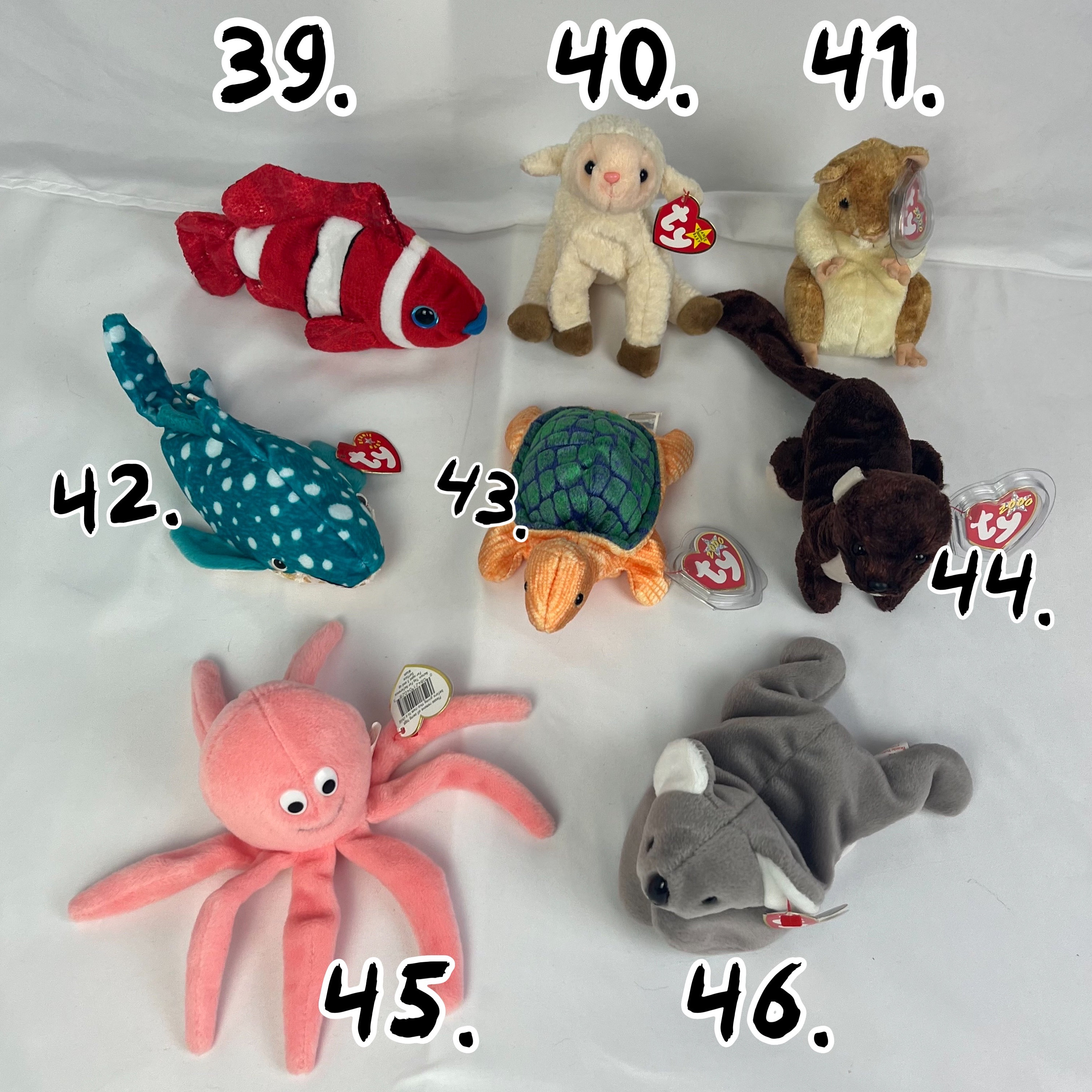 まとめ売りTy BEANIE BABY レア アメリカにて購入 ぬいぐるみセット まとめ売りTy BEANIE BABY レア アメリカにて購入 ぬいぐるみセット