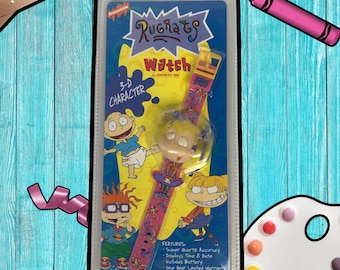 Vintage Angelica Pickles 3-D Rugrats Watches 1998 / Collectible Nickelodeon / 90s Toy Tommy Chuckie Finster / Burger king / Viacom 1990 00’s