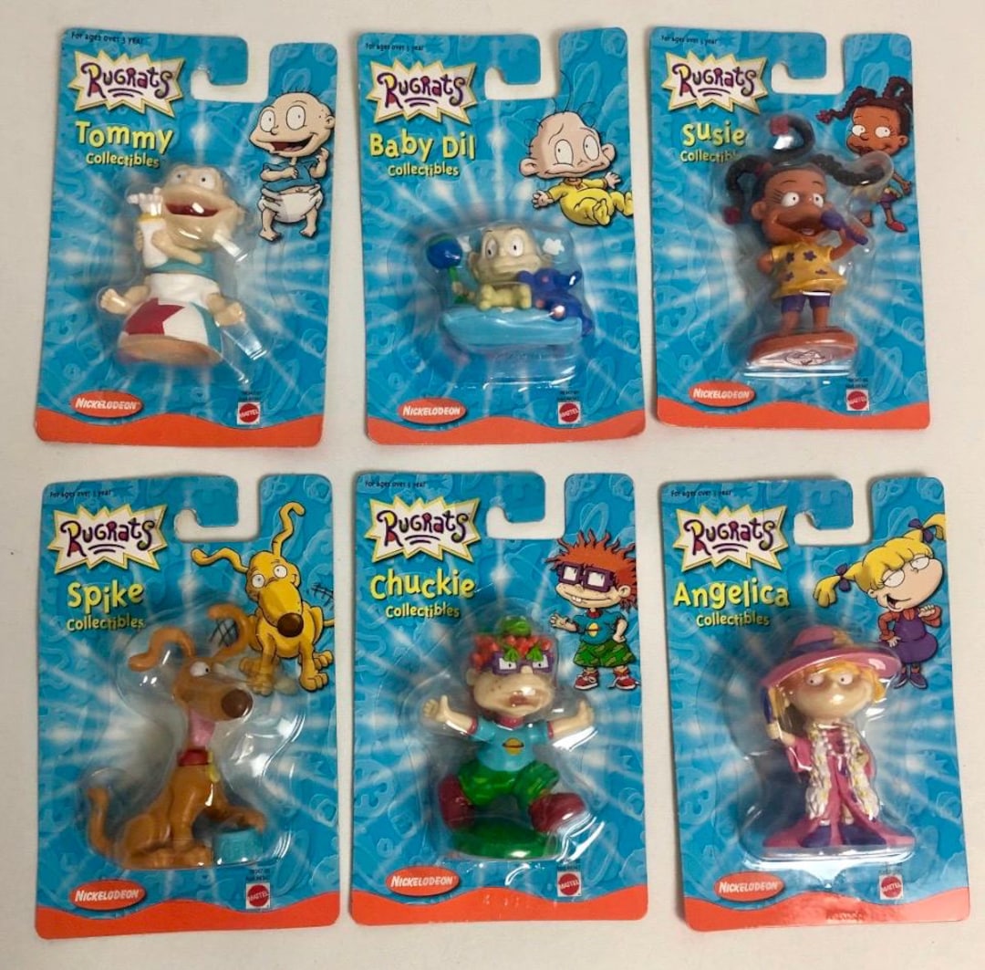 2000 's Full Set Rugrats Collectible Toys / Stuffed Animals / 90s