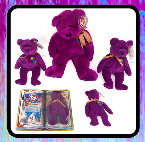 Rare Millennium Beanie Babies - Bundle Lot Collectible Baby