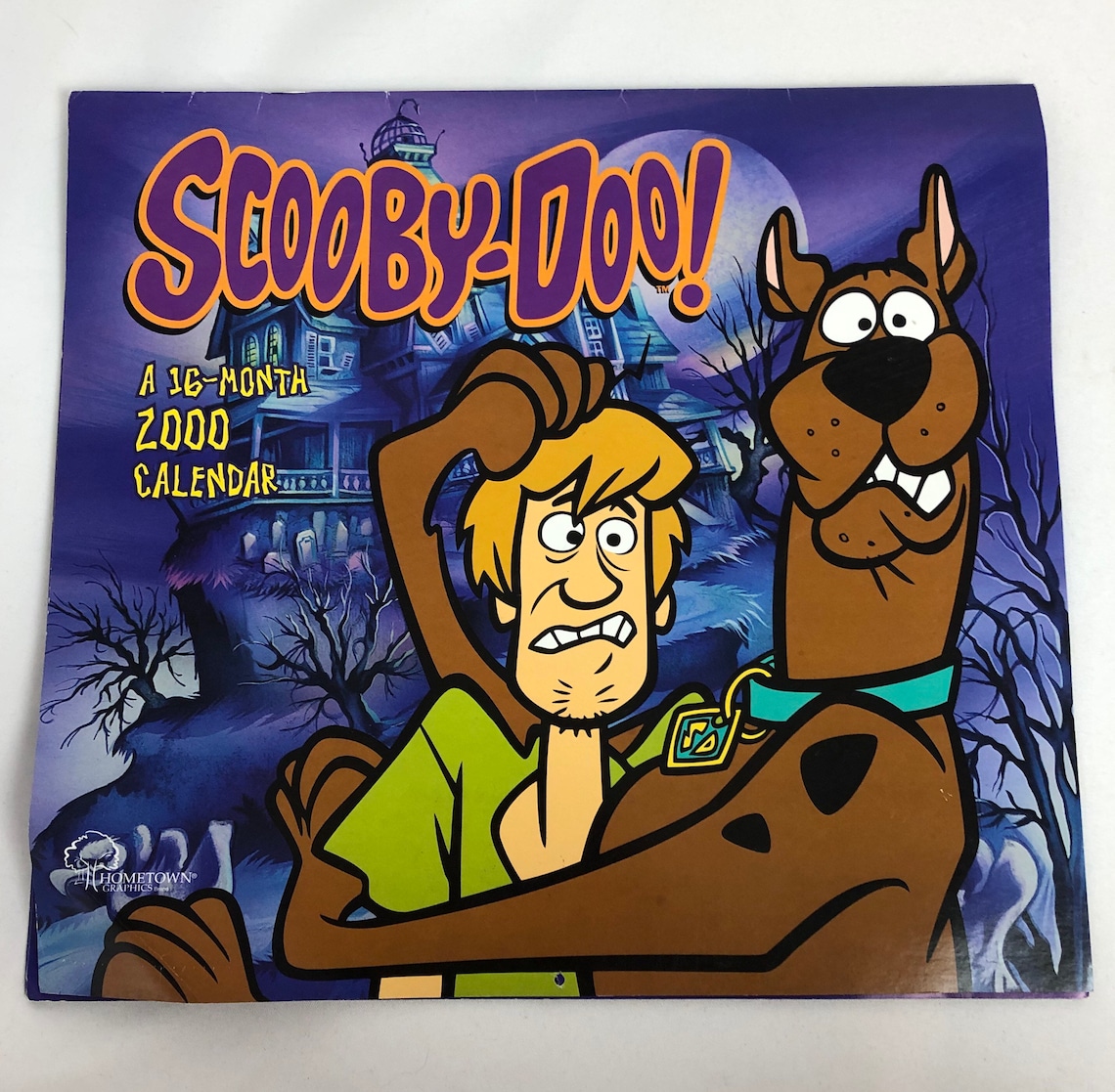 2000-scooby-doo-calender-scooby-doo-collectible-hanna-etsy