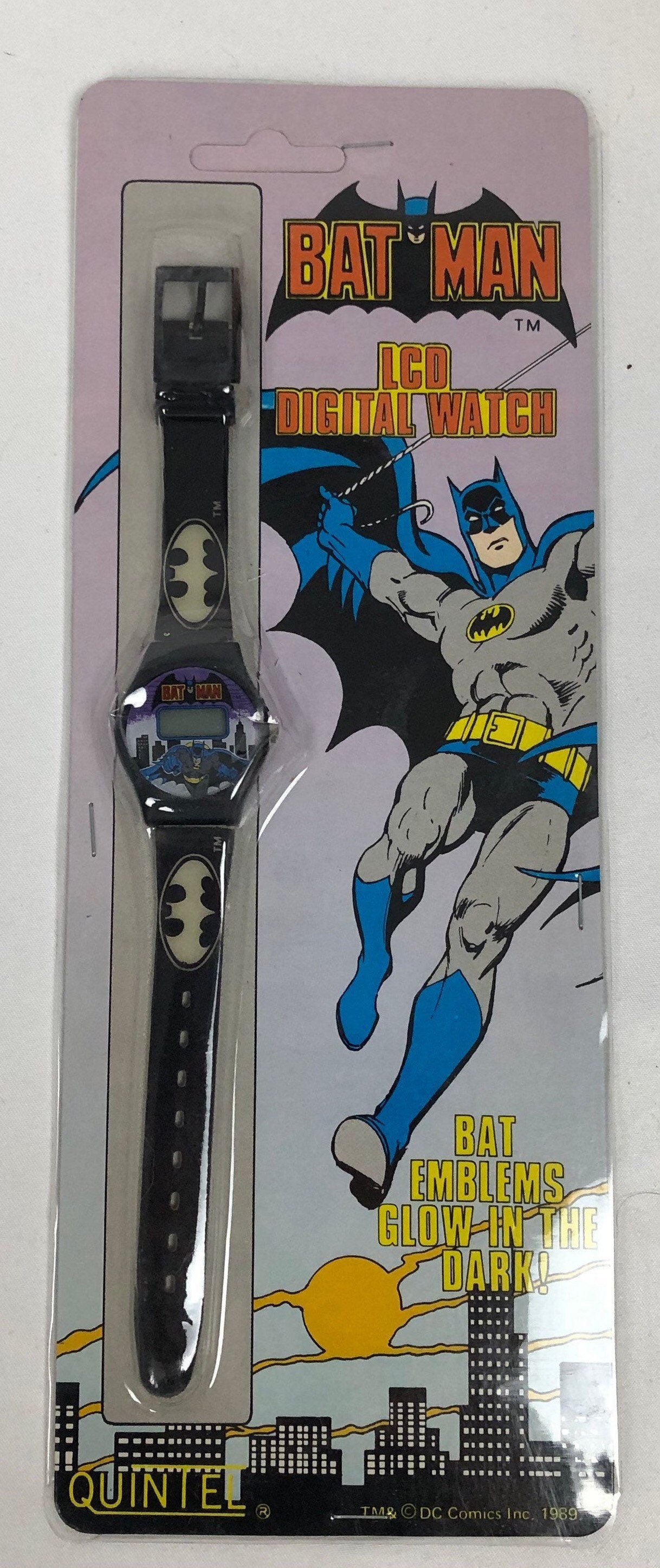 1989 Batman & Joker Watches 90s Toy / 1990s - Collectible Kids