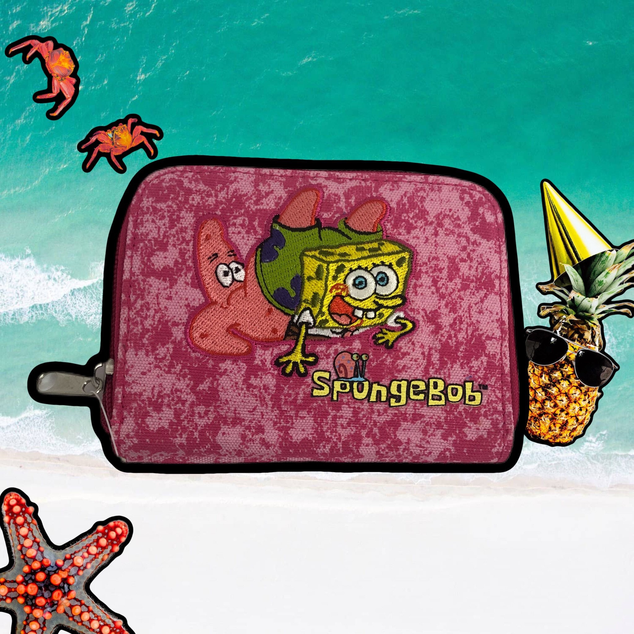 SpongeBob with a purse