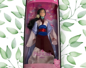 2001 Mulan Disney Princess Doll - The Disney World Store 2000s Princesses / Vintage Kids Toys Kid Toy / Barbie Barbie’s 90s Dolls / Y2K NIB