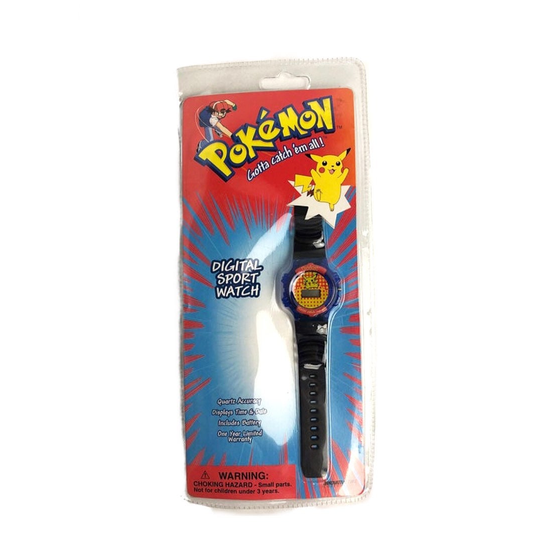 ヴィンテージ 1999 ポケモン ウォッチ 90 年代 おもちゃ / ピカチュウ