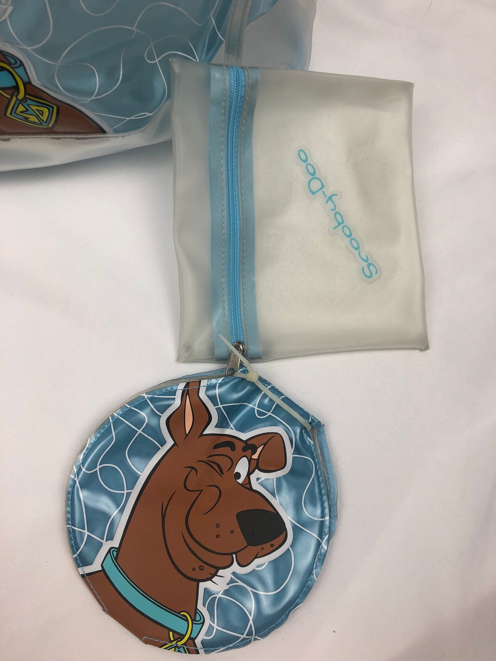 2001 Scooby doo vinyl Beach Bag / Side bag / Hand / Purse / Etsy