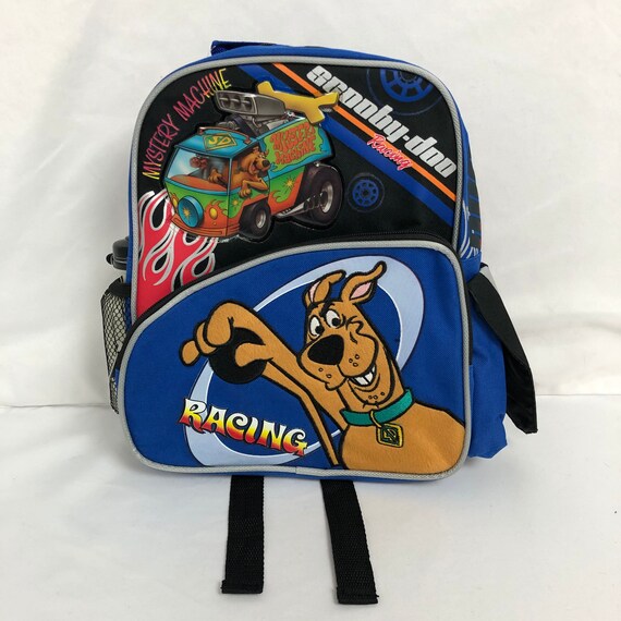 2000s Red Scooby-Doo Drawstring Backpack Back pac… - image 8