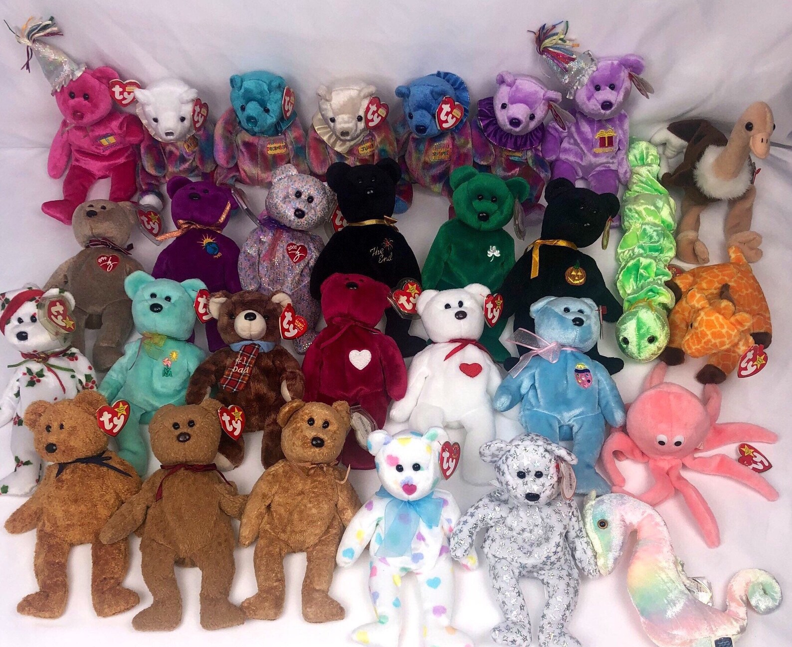 Rare Beanie Babies Bundle Lot / Collectible / Baby / 80s Etsy