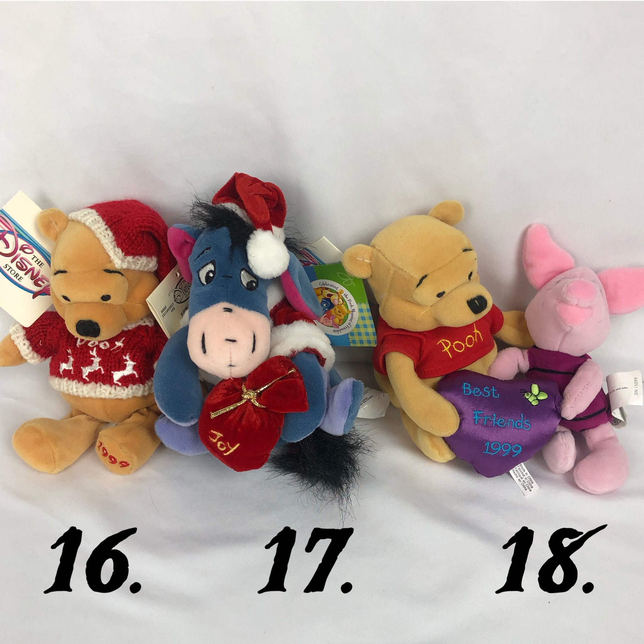 ヴィンテージ ディズニーストア ぬいぐるみ / くまのプーさん / 80