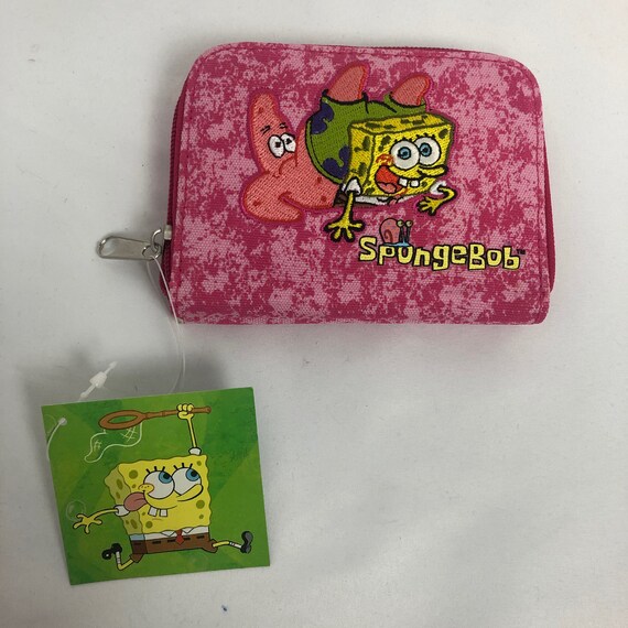 Nickelodeon Retro Characters Trifold Women's Hand Purse Clutch Wallet 
