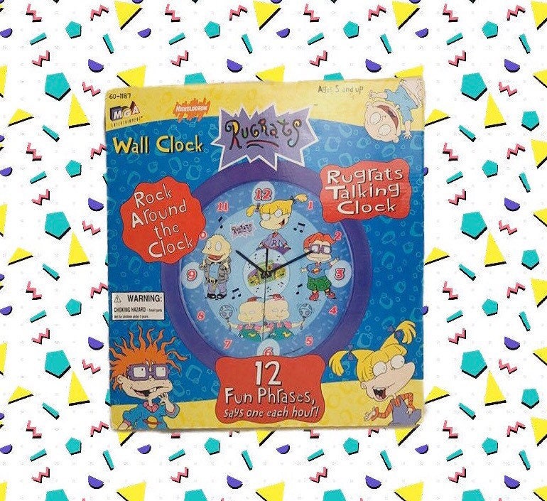 Nickelodeon Alarm Clock for sale Only 4 left at 60