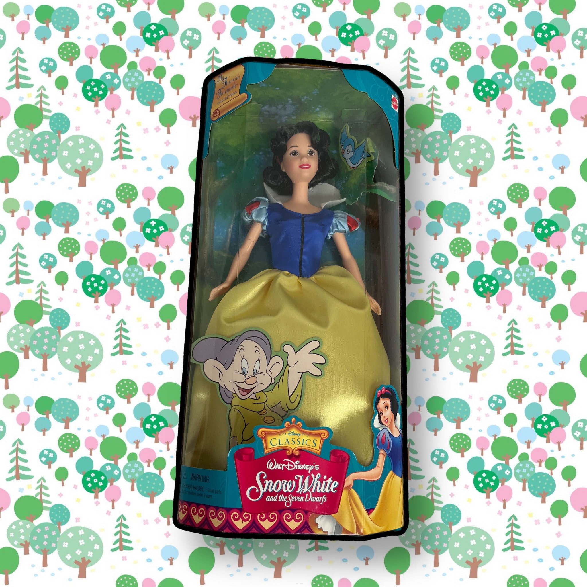 1998 Snow White Princess Doll - the Seven Dwarves Disney Store 
