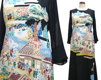 Tomesode Kimono Dress　（15-01036）