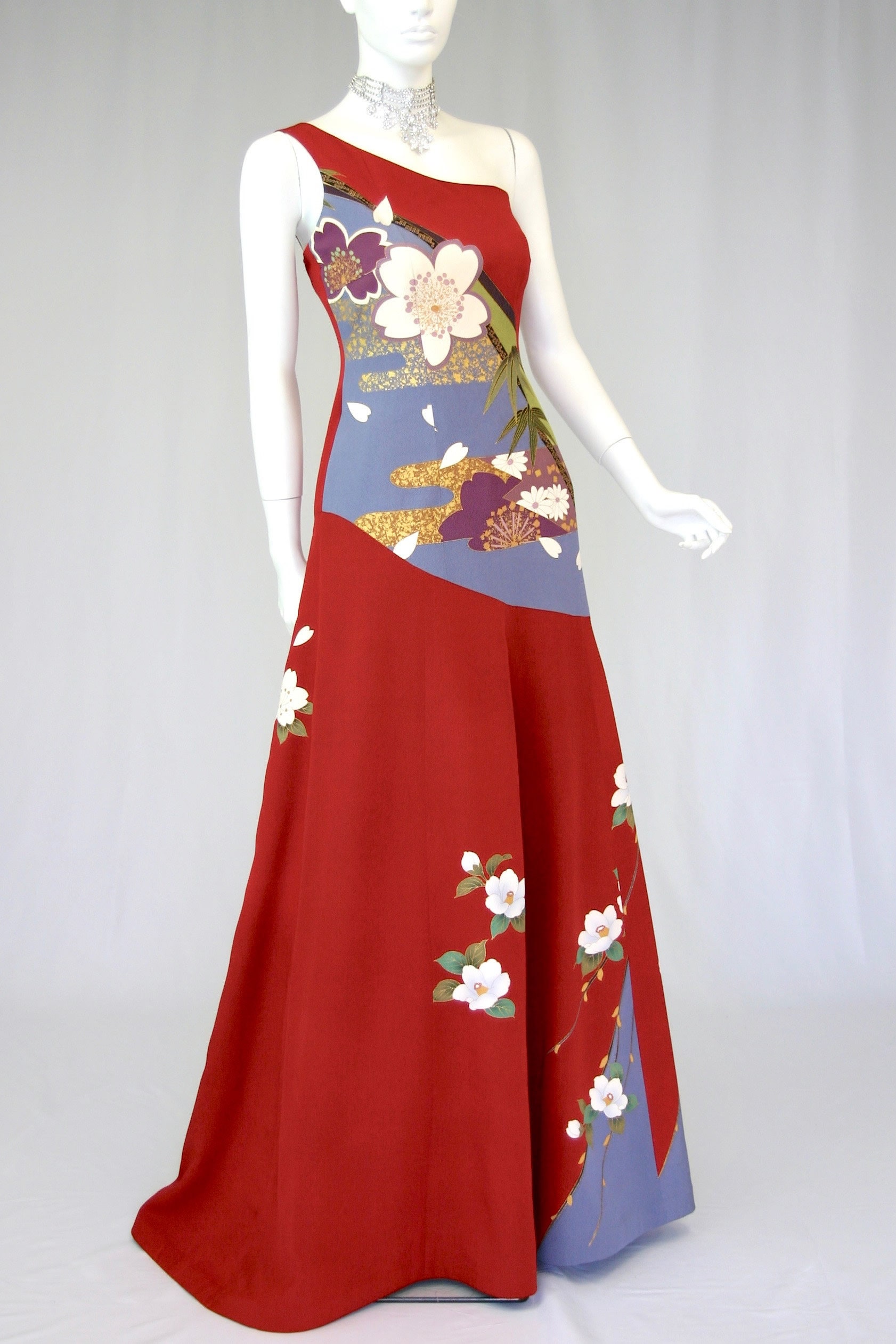 パーティードレス Chiffon Kimono Dress Kimono Dress Party Dress(15-02188) - Etsy