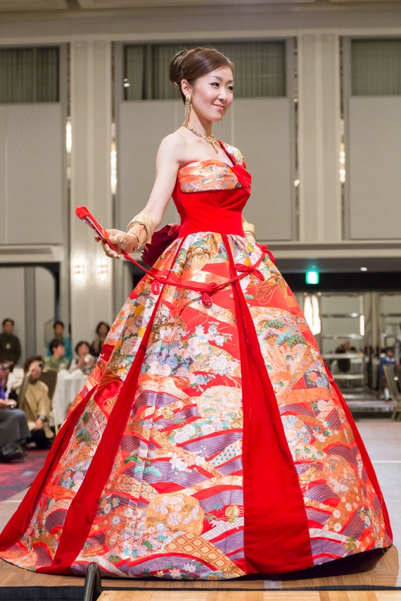 Utikake Kimono Dress Wedding Dress, Bridal Dress (15-02002)kimonodress Utikake Kimono Dress Wedding Dress, Bridal Dress (15-02002)kimonodress