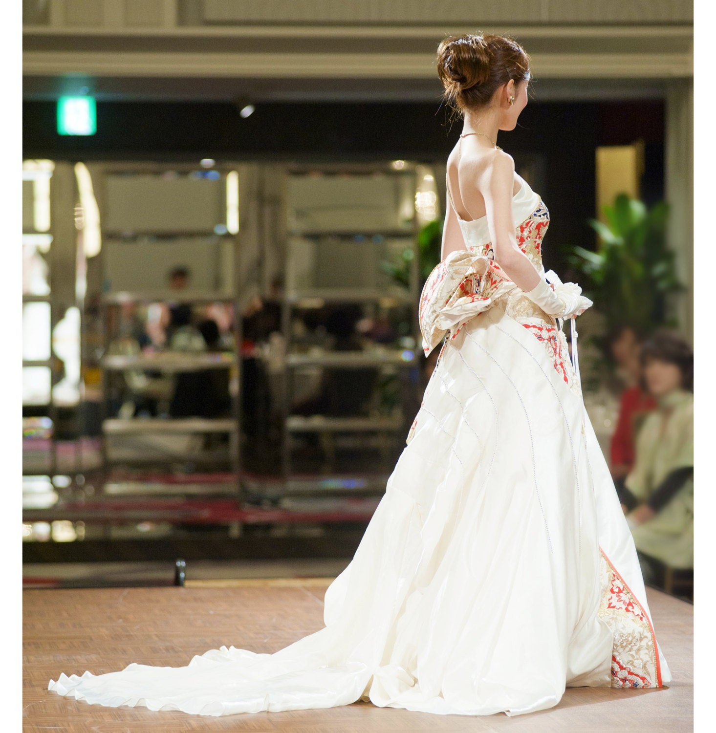 Kimono Wedding Dress Line Features Gowns Made from Antique Kimonos