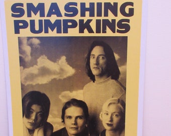 Smashing Pumpkins Poster Madison Square Garden, 1996  14x22