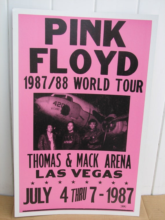 Pink Floyd The Wall Original Vintage Tour Poster For, 45 OFF
