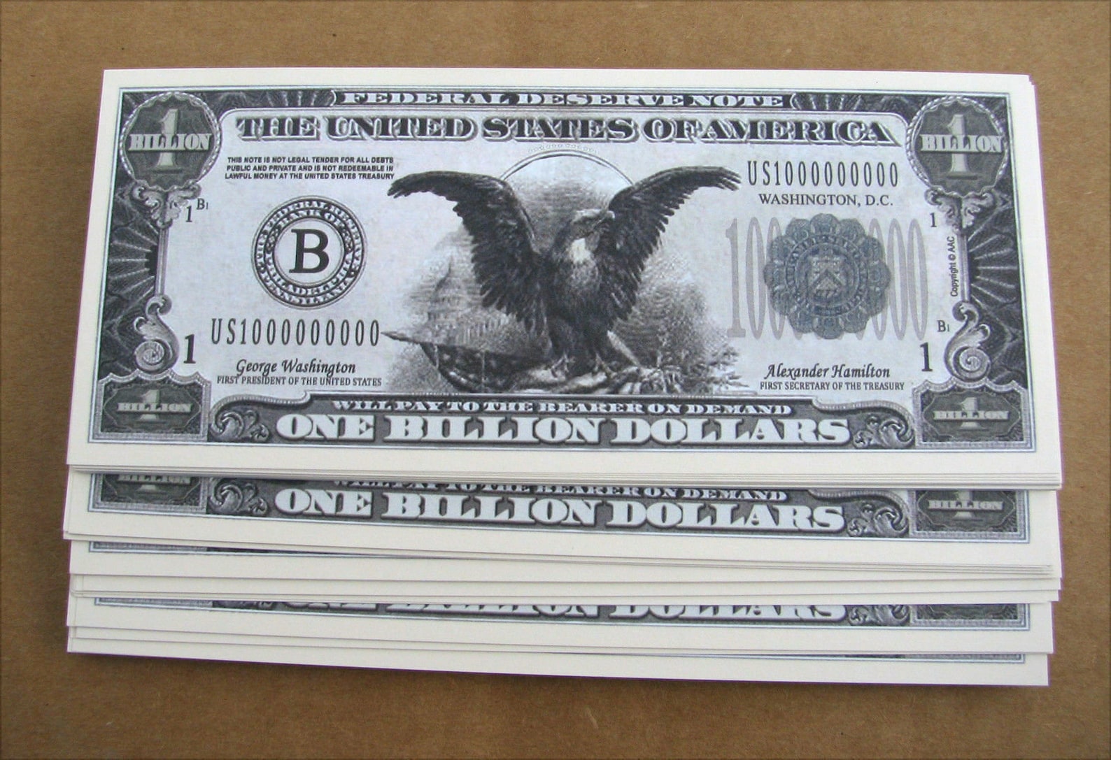 100 Billion Dollar Bills Novelty Million Money Etsy