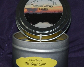 To Your Core Chakra Candle