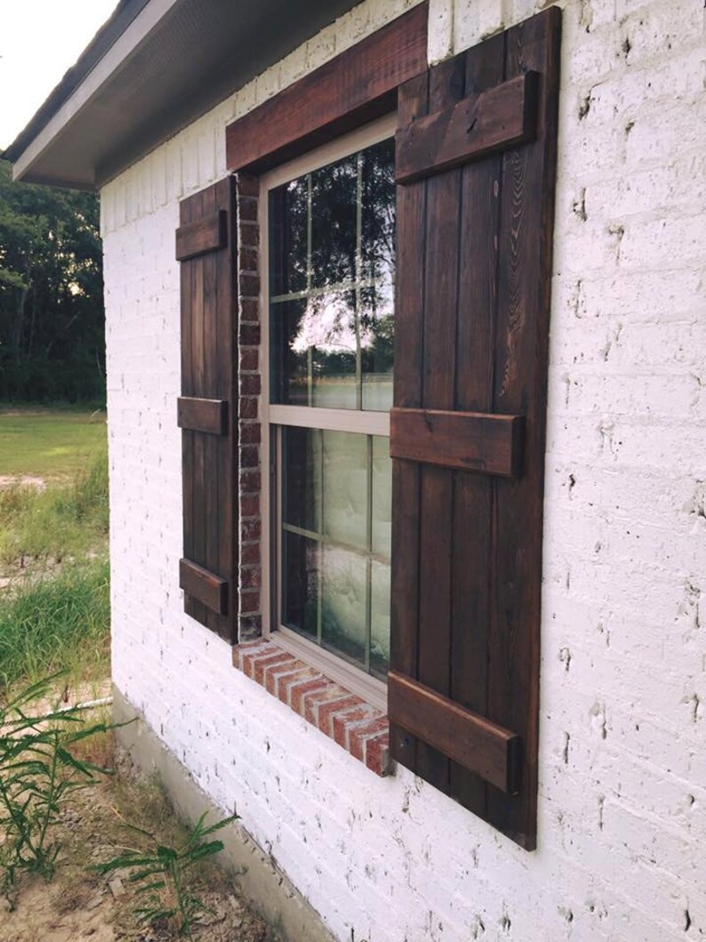 Custom Louisiana Cypress Shutters Etsy