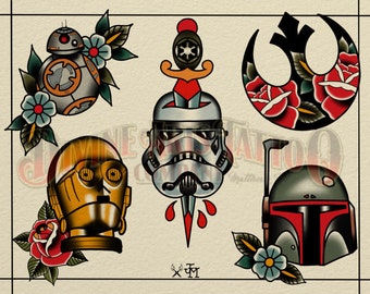 Star Wars Flash Sheet