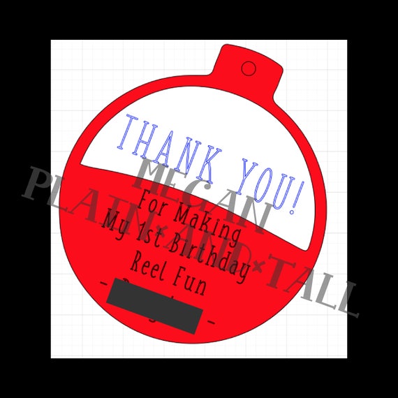 Bobber 2 Gift Tags