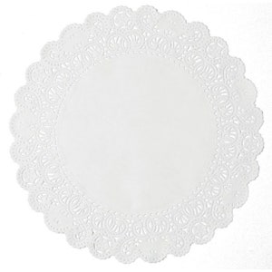 50Ct White Lace Paper Doily, Paper Doily, Lace Doily, Christmas, Doilies, Bakery Supply, Baking Doily, Doily, Christmas Baking, Baking