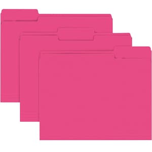 Chemise de classement standard rose vif 25 carats, Chemise de classement kraft, Respectueux de l'environnement, Papier kraft, Fournitures kraft, Papeterie, Entreprise, Chemises, Recyclable