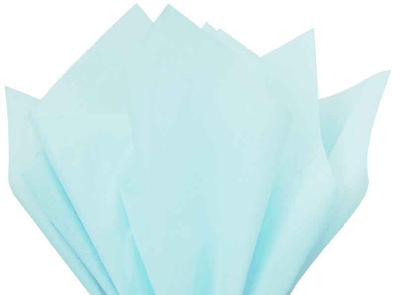 Light Blue Bulk Tissue Paper Tissue Paper Bulk Tissue Paper Etsy