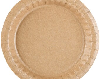 rustic paper plates for wedding