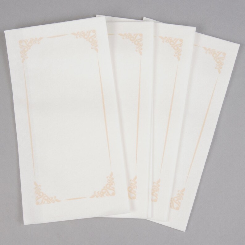 Wedding Napkins Dinner Napkins Party Wedding Supplies Wedding Napkins 50 Gold Linen Feel Disposable Napkin Party Supplies Decor