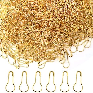 Gold Clothing Tag Pins, Bulb Pin, Metal Gourd Pin, Garment Pins, Garment Accessories, Safety Pins, Pins, Garment Safety Pins, Hang Tag Pins