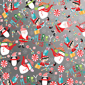 Snow Joy 20x30" Design Tissue Paper,Gift Tissue Paper,Gift Packaging,Gift Wrap,Tissue Paper,Christmas Gift Wrap,Santa Tissue Paper,Snowman