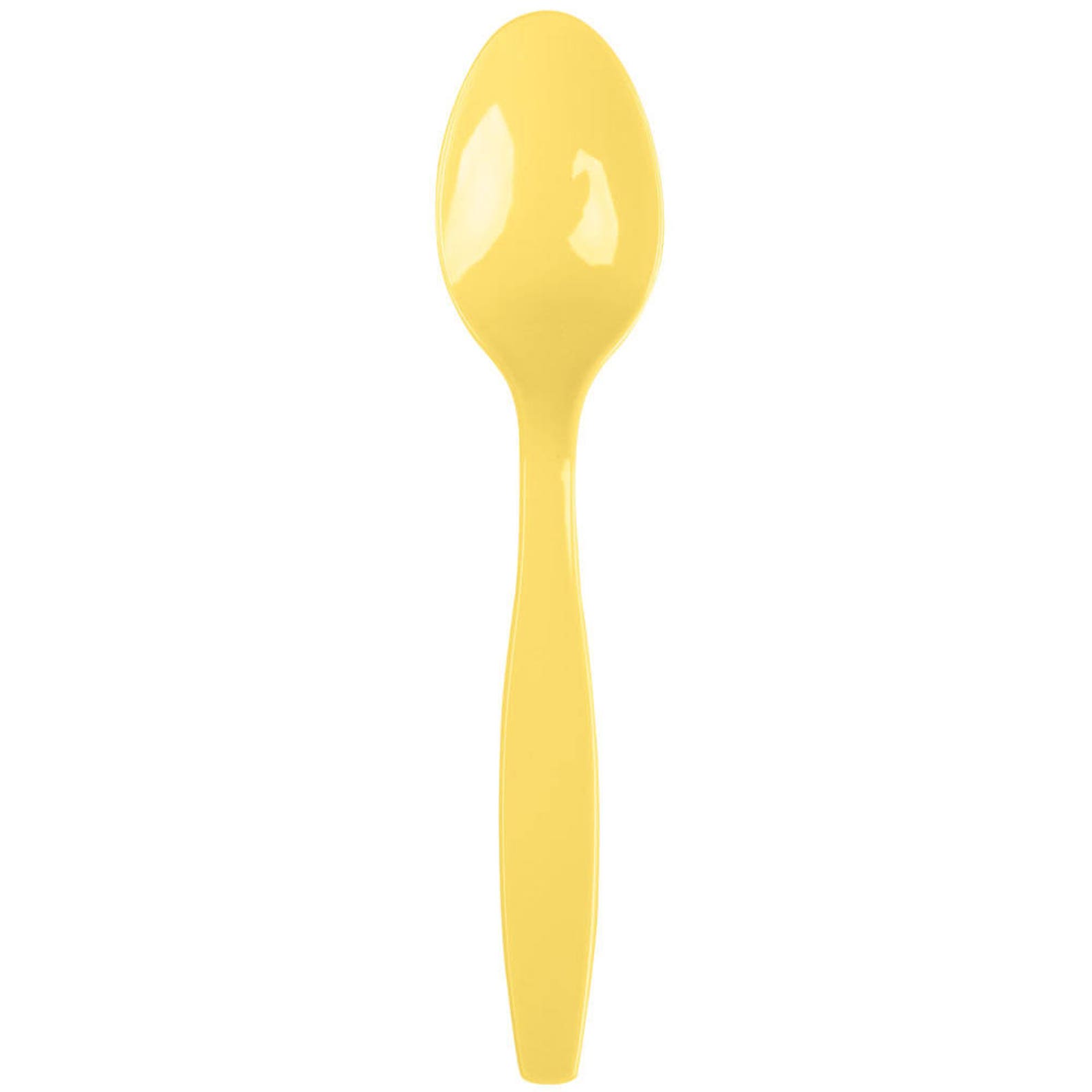 2550Ct Yellow Plastic Spoons Plastic Spoon Plastic Cutlery Etsy