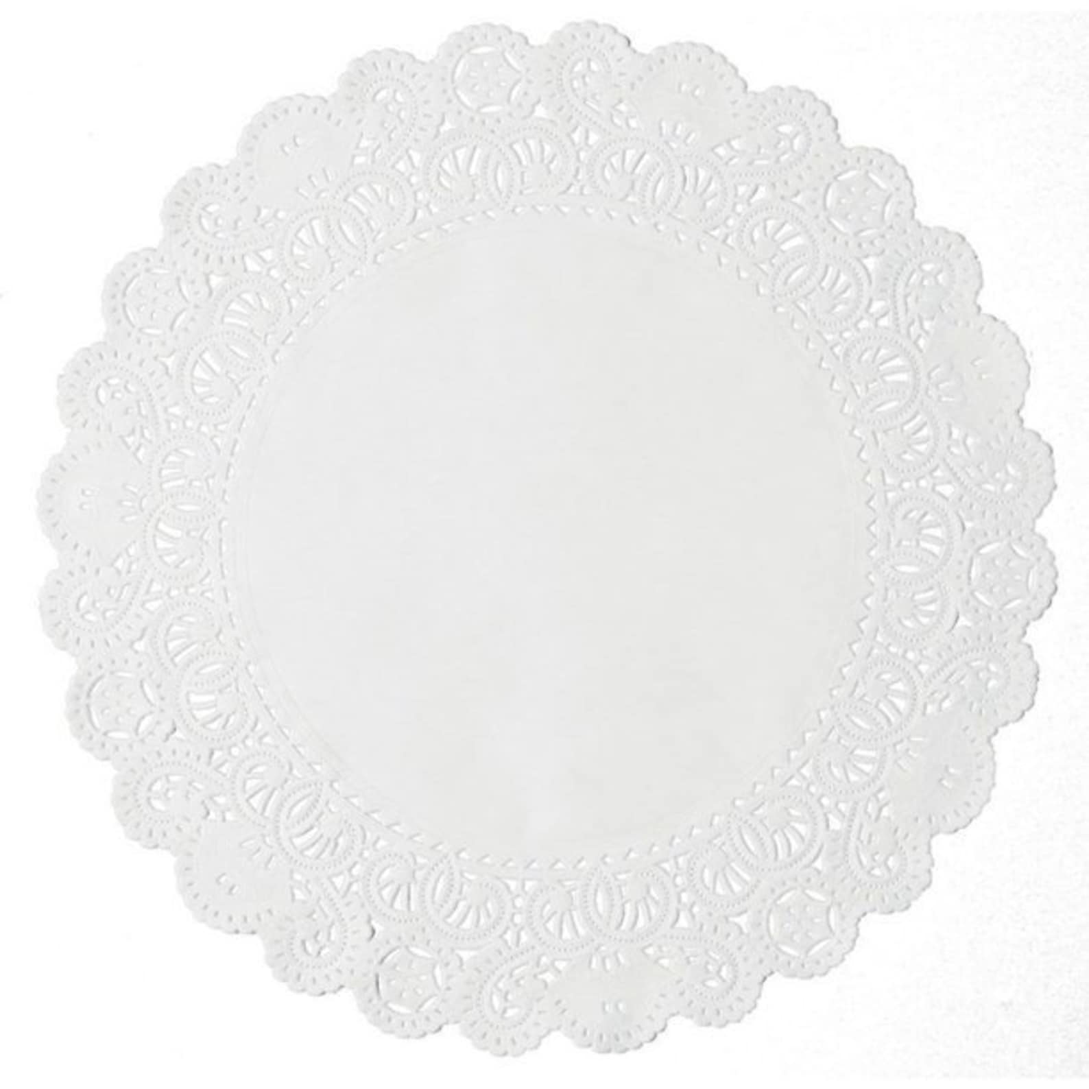 100ct White Lace Paper Doily Paper Doily Lace Doily Paper Etsy