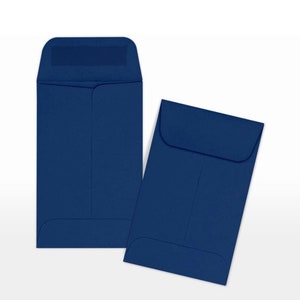 Navy Kraft Seed Envelopes,Recycled Kraft Seed Envelopes,Navy Kraft Coin Envelopes,Seed Envelope,Wedding Favors 2.25x3.5”,Mini Envelopes
