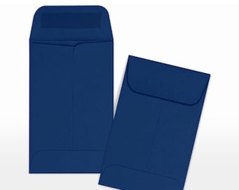 Navy Kraft Seed Envelopes: Mini Wedding Favors (2.25x3.5")