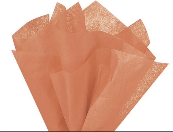 Terra Cotta Tissue Paper,Tissue Paper, Gift Grade Tissue Paper Sheets - 20  x 30, Pumpkin Spice Tissue Paper, Gift Wrap,Christmas,Birthdays