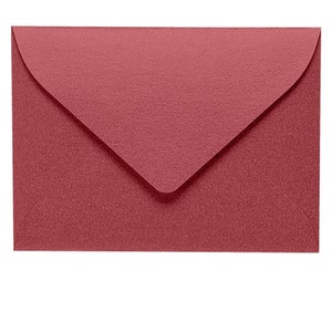 Mini enveloppes bordeaux métallisés, Mini enveloppes, Enveloppes pour cartes-cadeaux, Étiquettes pour cadeaux, Enveloppes, Cadeau de mariage, Baby shower, Anniversaire, Faire-part