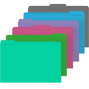 30Ct Tropical Standard File Folder, Kraft file folder, Eco-Friendly, Kraft Paper, Kraft Supplies, Stationary, Business, Folders, Recyclable