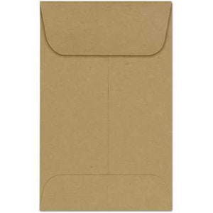 Enveloppes pour paquets de graines, mini graines kraft brunes, Enveloppes kraft graines recyclées, enveloppes pour pièces de monnaie kraft marron, enveloppes de graines pour cadeaux de mariage 3 x 4,5 pouces