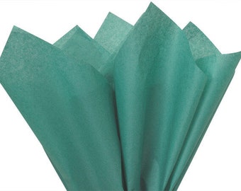 Teal Tissue Paper Tissue Paper, Gift Grade Tissue Paper Sheets - 20 x 30", Teal Green Tissue Paper, Gift Wrap,Christmas,Birthday, Graduation