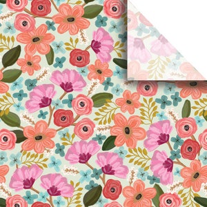 Floral Delight Design Tissue Paper-20x30,Gift Tissue Paper,Gift Packaging,Gift Wrap,Tissue Paper,Baby,Wedding,Birthday,Anniversary,Easter