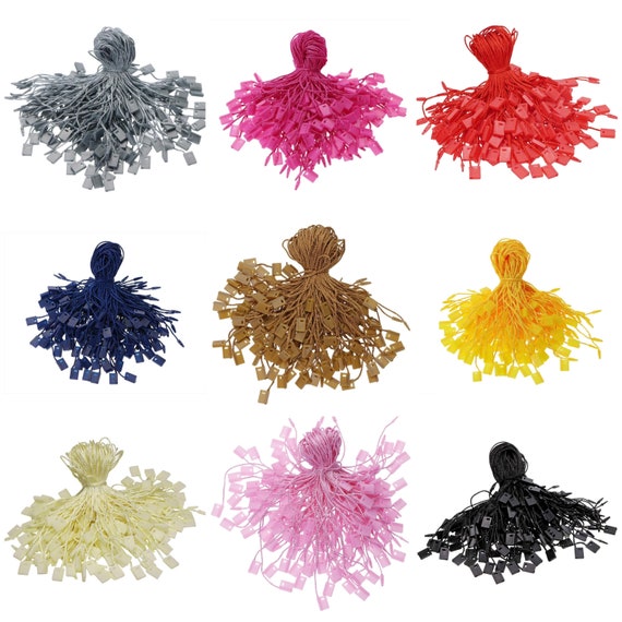 7" Snap Lock Garment Tag Seals: Chic Clothing Hang Tag Supplies