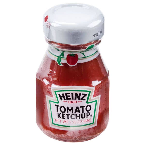 Heinz is teaching us how to pour ketchup correctly