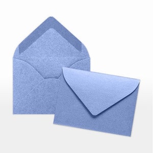 Metallic Blue Mini Envelopes,Mini Envelopes,Gift Card Envelopes, Gift Tags, Envelopes, Wedding Gift, Baby Shower, Birthday, Invitations