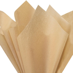 Papier de soie cadeau beige 20 x 30 pouces, papier de soie cadeau, emballage cadeau, emballage cadeau, papier de soie, cadeau de baby shower, mariage, cadeau d'anniversaire, Noël